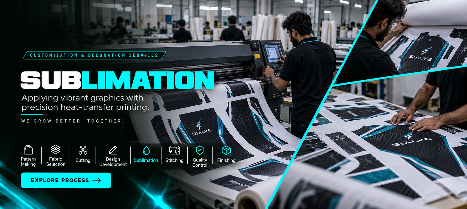 01 SIALVE Sublimation Printing Process