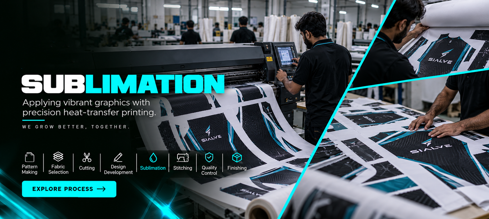 05 SIALVE Sublimation Printing Process