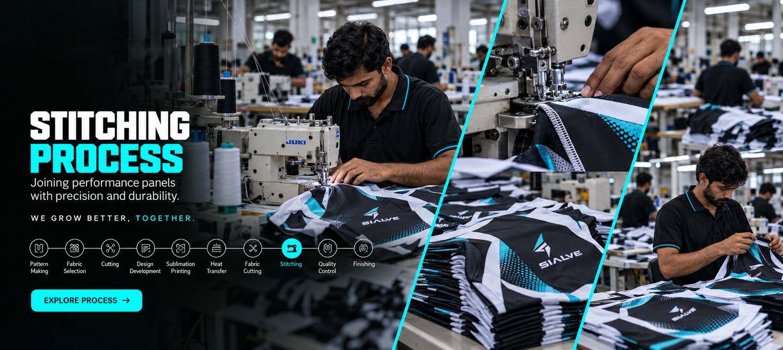 08 Precision Stitching in the SIALVE Factory
